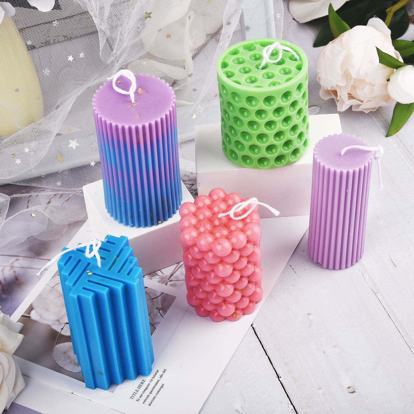 16colors 2g/Bag DIY Candle Wax – обзор и цена Candle Fragrance Supplies