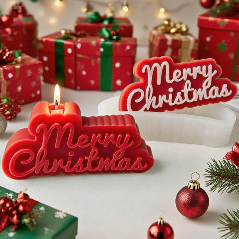 1 piece, Christmas alphabet si – обзор и цена Candle Fragrance Supplies