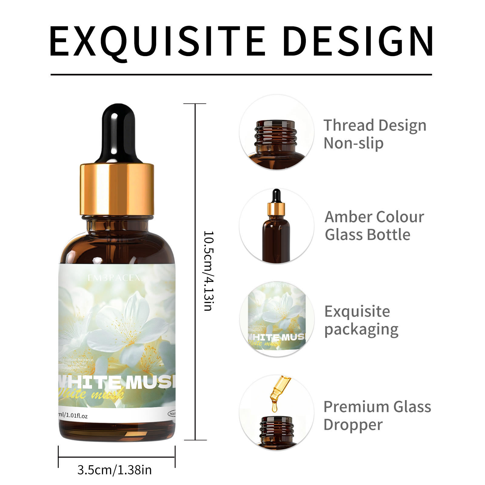 30ml White Musk Essential Oil  – обзор и цена Candle Fragrance Supplies